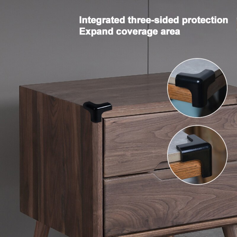 1 Pcs T Shape Child Baby Safety Silicone Protector Table Corner Edge Protection Cover Children Anticollision Edge & Guards