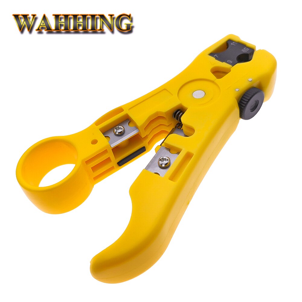 Rj45 ethernet Wire Cable Stripper Electric Stripping Tools rj45 cuting Crimper Pliers for UTP STP RG59 RG6 RG7 RG11 RJ45 HY1531