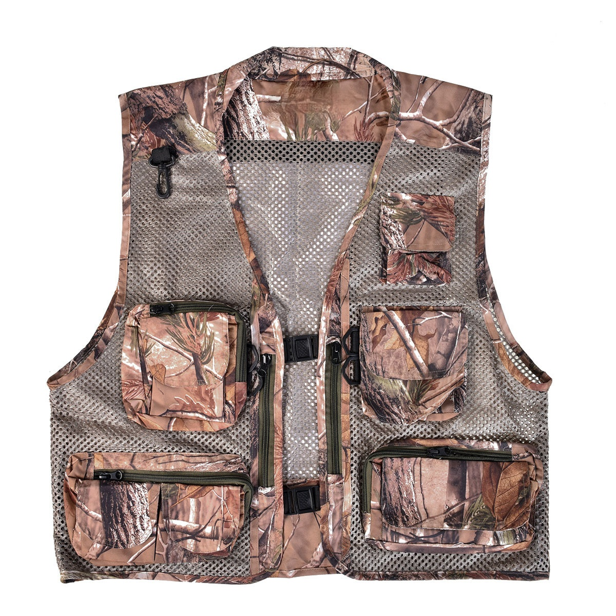 Chaleco de pesca de malla súper transpirable, ropa de pesca con mosca Luya, fotografía, chaleco de pesca Multicolor, chaqueta de equipo de pesca-hombres