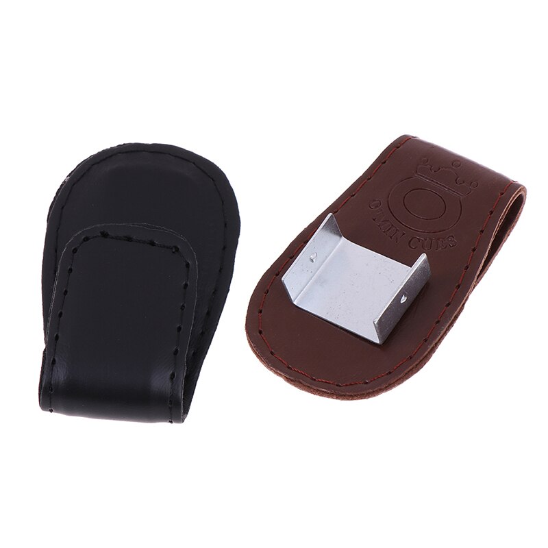 Piscina Biliardo Snooker Accessori In Pelle Clip da Cintura Magnetica Gesso Supporto di Accessori a due colori di VENDITA CALDA