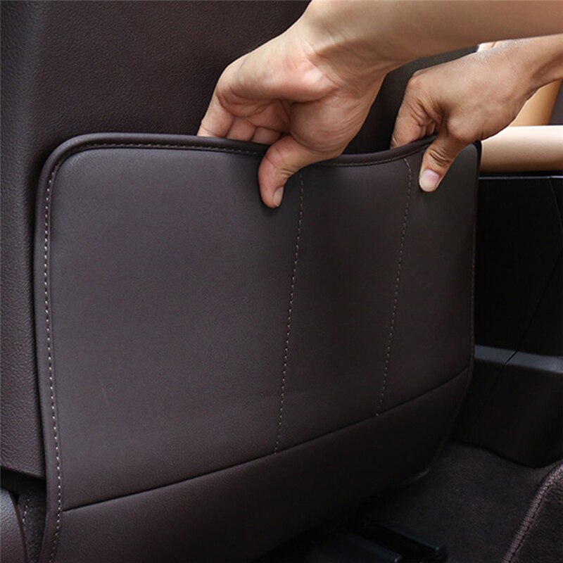 CARMANGO for Lexus ES ES200 ES300 ES260 Car Care Seat Back Protector Cover Leather Anti-kick Mat Pad Cushion