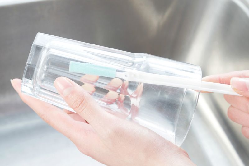 3 stücke Reinigung Pinsel Haushalt Lange Griff Baby Milch Flasche Reinigung Pinsel 57BF