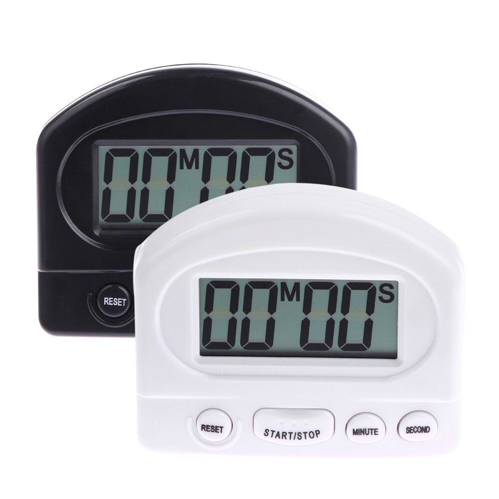 Kitchen Accessories Tools Digital large Screen Display Timer Alarm Clock Countdown Gadgets with LCD Display Accuracy In Seconds