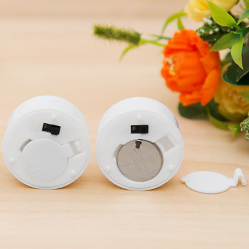 12 stk flammefri elektronisk led stearinlys flimrende fyrfadslys natlys boligindretning