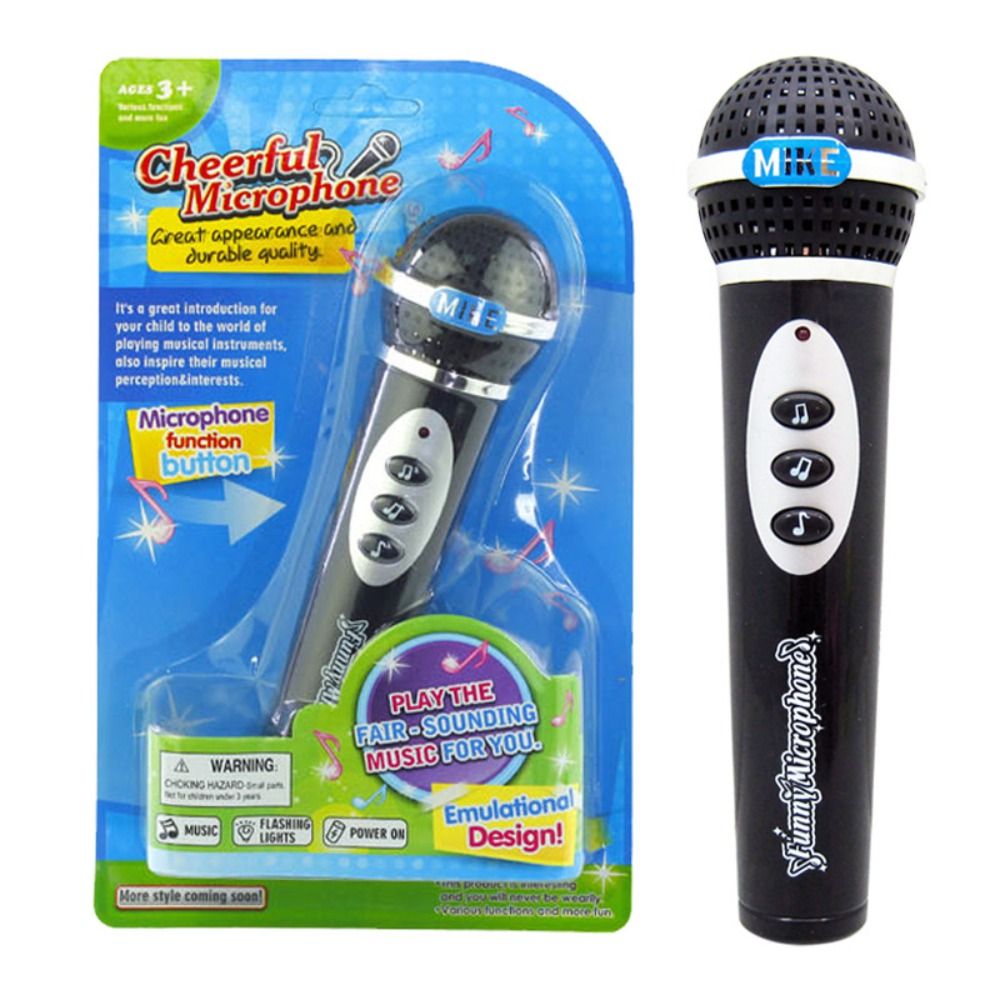 Micrófono inalámbrico para niños, micrófono, Karaoke, canto, música, juguete educativo,