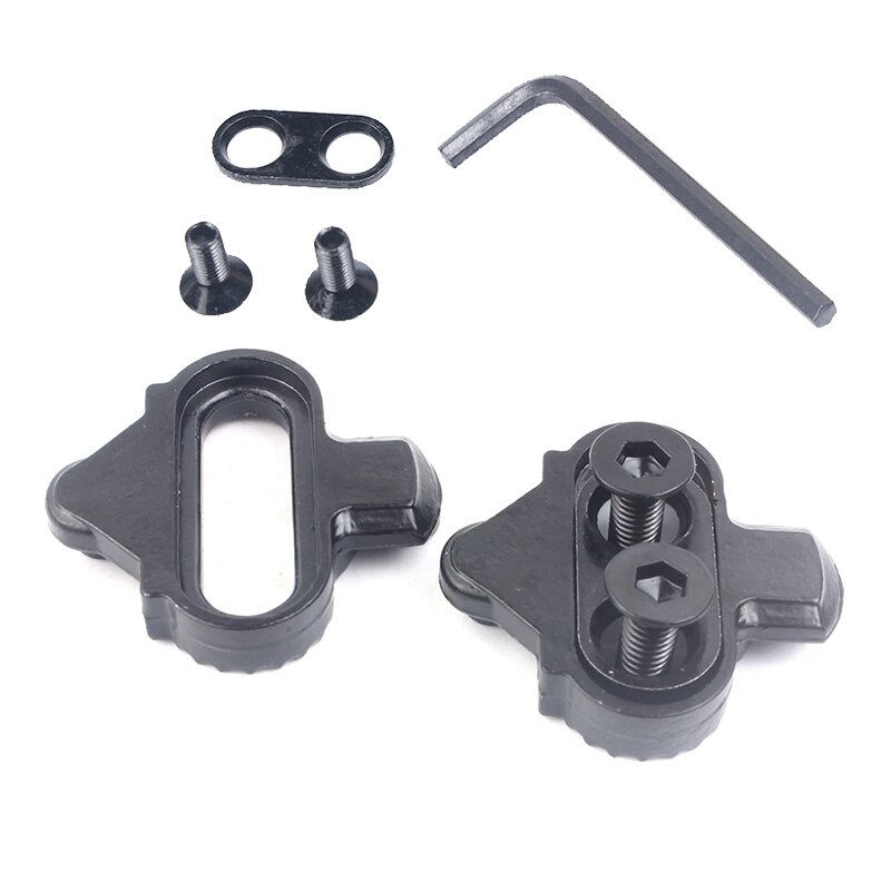 Mountain Biycycle Pedals SPD Cleats Pedal Clipless Cleat Set MTB Bike Biking Cleats Clip-in Clips kit