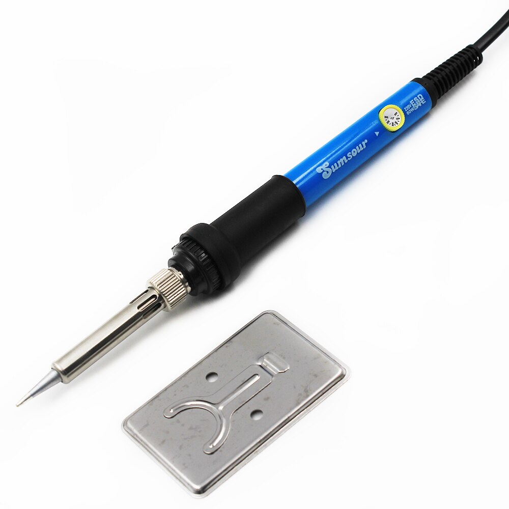 Solder Eisen 60 watt Einstellbare Temperatur Elektrische Lötkolben 110 v/220 v EU/Us-stecker Für Rework schweißen Reparatur Werkzeuge