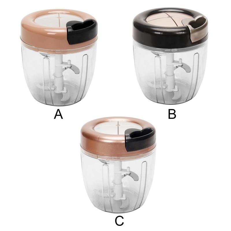 Manual Food Chopper Household Vegetable Choppers Shredder Multi-function Food Processor Meat Machine Crusher