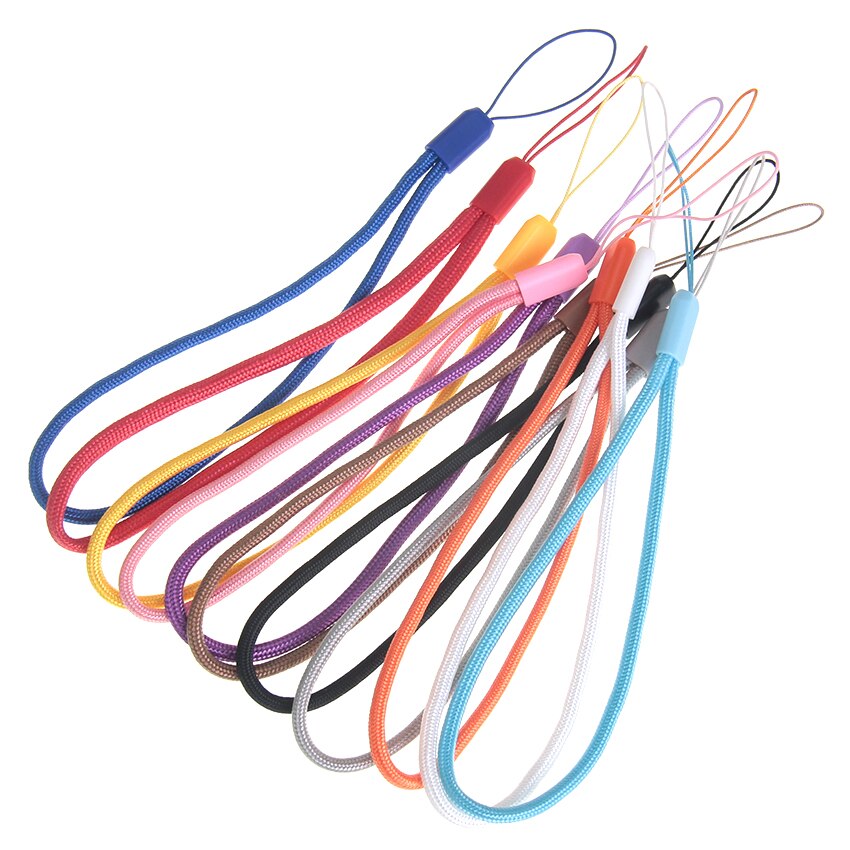 Yuntohe 200pcs/lot Colorful Nylon Strap Hand Wrist Lanyard for Camera Cell Phone for Apple iPod Wii Mp3 Mp4 USB