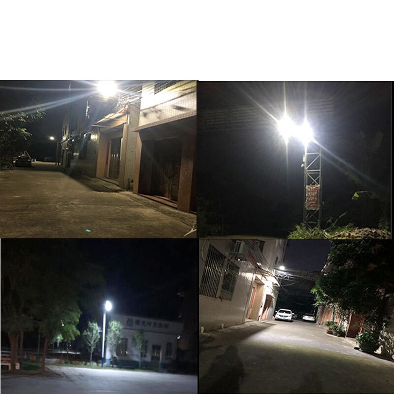 A2 Solar panel Light LED lamp 100w  5000mA battery Wireless Outdoor Garden Waterproof large Garden