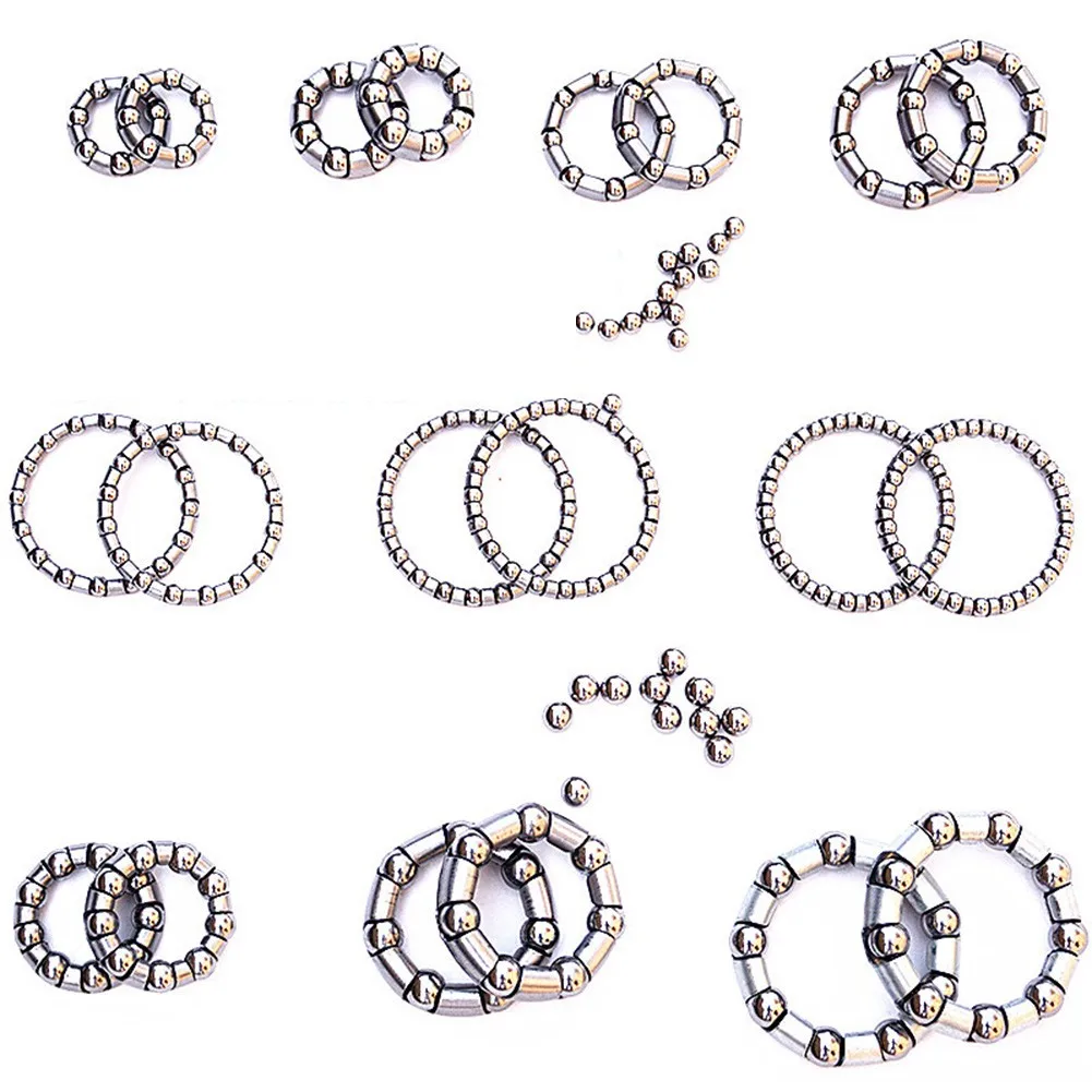 Road Bike Headset Bottom Bracket Axle Ball Bearing Retainer Carbon Steel Bicycle Replace Hub Crank Fork All Series Bikes Parts