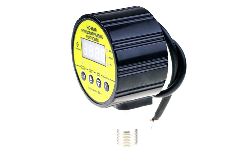 380V AC Hydraulic Air Compressor Digital Pressure Switch 0-0.01Mpa M20 x 1.5