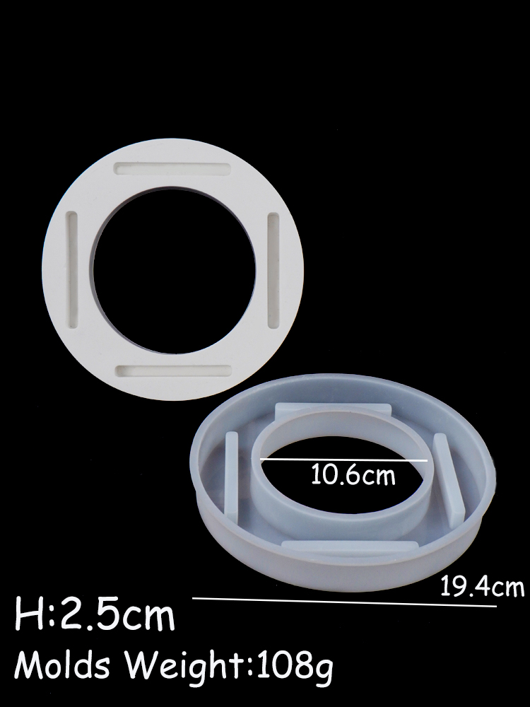 Candelabro de mariposa, molde de silicona de cemento, portavelas artesanal, adorno, molde de yeso, soporte para velas, moldes de resina artesanales, decoración del hogar: Marrón