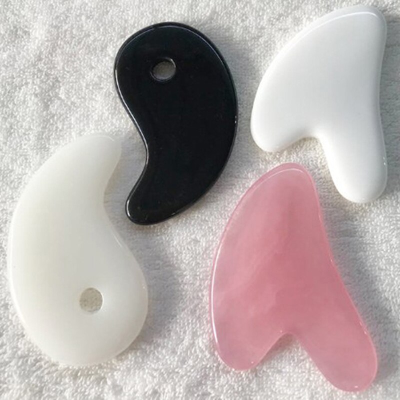 Gezicht Gua Sha Boord Gezicht Schrapen Sloop Plaat Gezicht Body Massage Tool