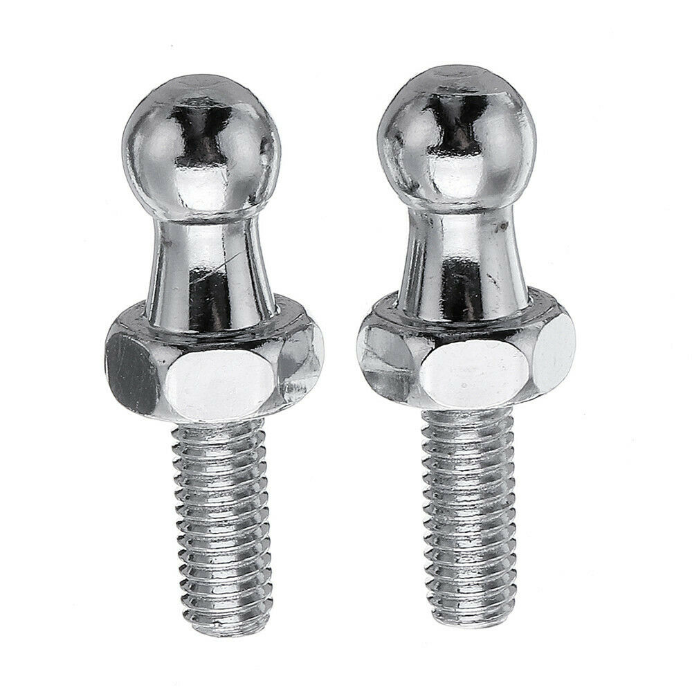 2 stücke 2x10mm Auto Edelstahl Ball Stehbolzen M6 für Gas streben bein Ball enden bolzen motorhaube mit Original Standard