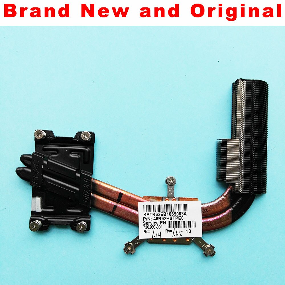original radiator for HP Pavilion 14-E 15-E 17-E laptop heatsink cooler thermal module 736260-001 46R62HSTPE0