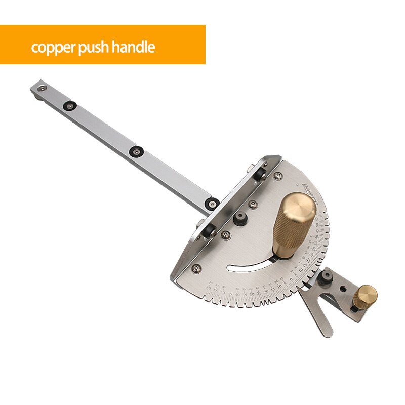 450mm Miter Gauge with track Stop Table Saw/Router Miter Gauge Angle ruler Table saw Band saw Flip Woodworking Tools DIY