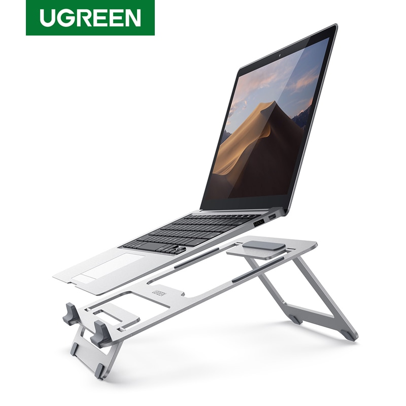 Ugreen Laptop Stand Verstelbare Laptop Computer Stand Voor Macbook Draagbare Opvouwbare Laptop Riser Notebook Stand Voor 10-16 Inches