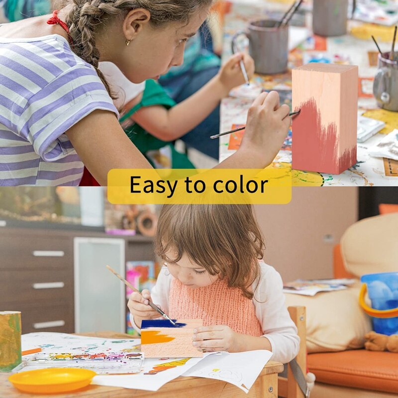 Basswood Carving Blocks 4 X 2 X 2 Inch,Large Whittling Wood Carving Blocks Kit For Kids Adults Beginners Or Expert