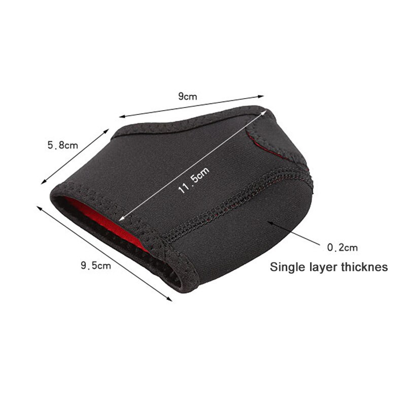 2Pcs Foot Ankle Pads Cushion Plantar Fasciitis Pain Relief Heel Arch Support Wrap SSwell