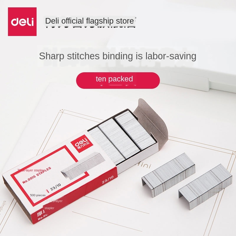 60 Pages Staple [10 Box] Heavy-Duty Stapler Dedica... – Grandado