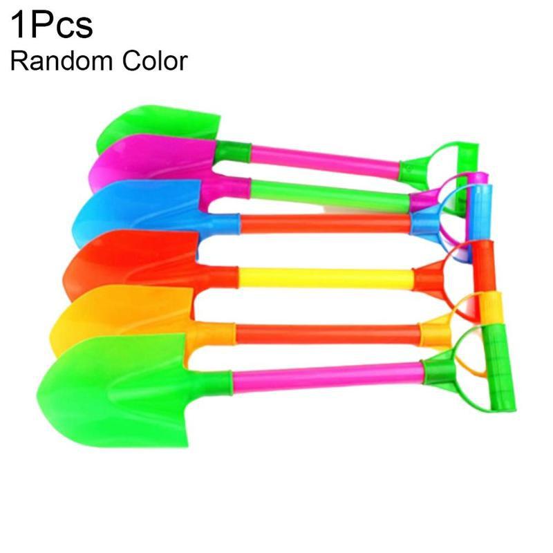 1 pièces en plein air été plage pelles creuser sable outils drôle enfants en plein air plage pelle creuser sable pelle jouets couleur aléatoire: Default Title
