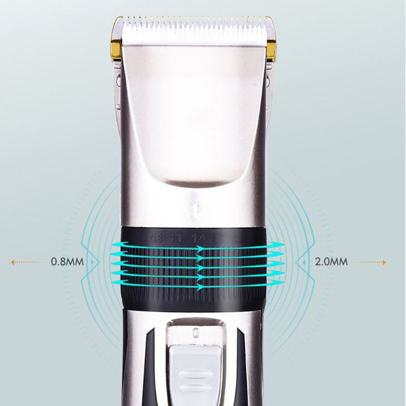 Electric Pet Hair Clippers Dog Fur Trimmer Grooming Hairdresser Kit Rechargeable Cordless Haircut Machine