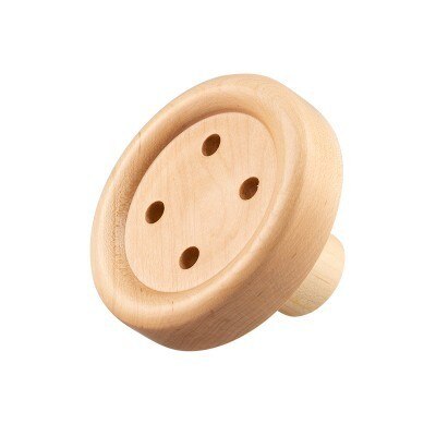 Europe Solid Wood Wall Hanging Coat Rack Bedroom Metope Simple And Easy Saddlebag Frame Button A Hook Clothes Frame: C