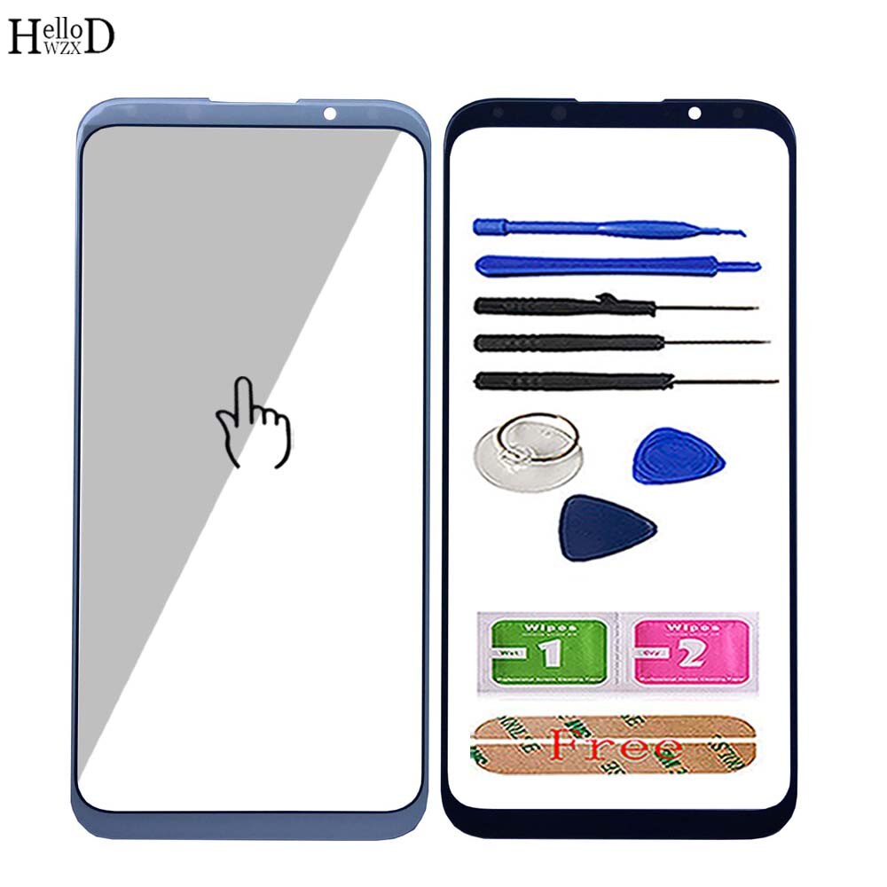 6.0 ''Mobiele Front Glas Voor Meizu 16X 16 X M827Q Front Buitenste Glas (Geen Touch Screen Digitizer Panel) outer Lcd Display Gereedschap