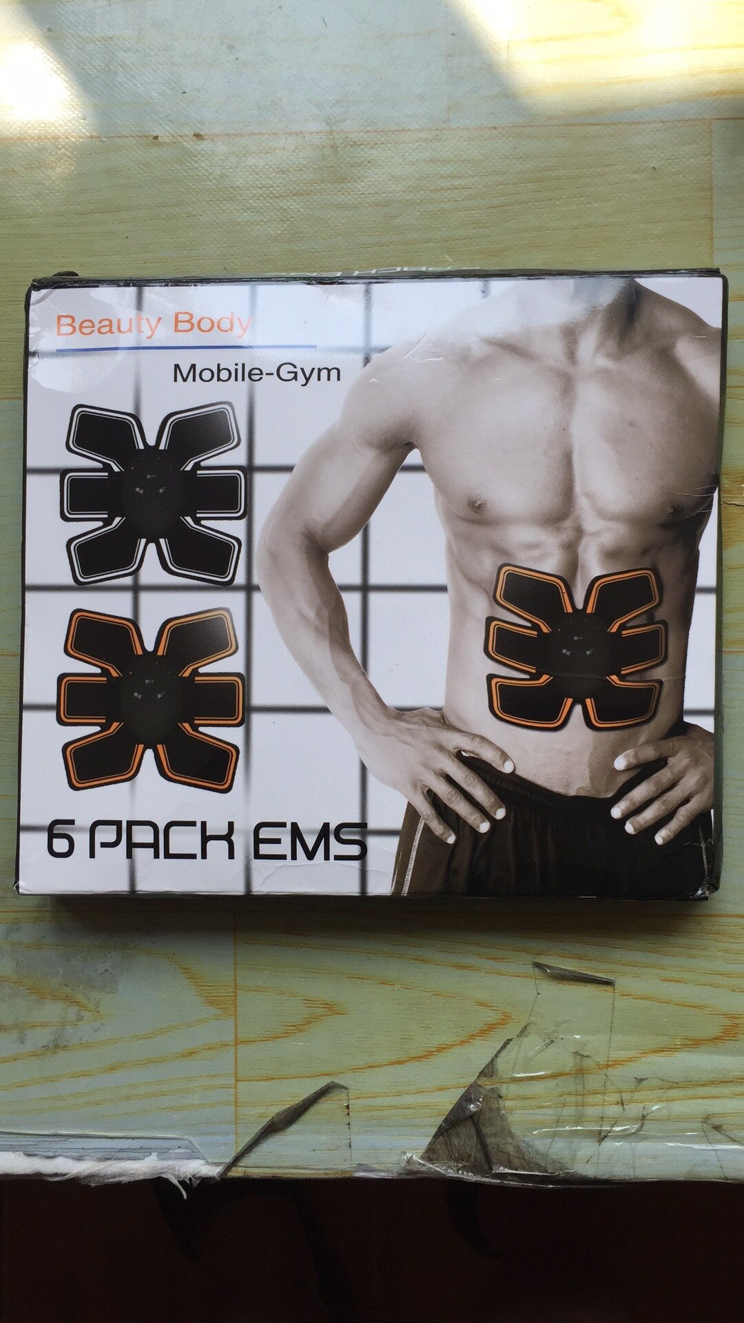 Calcomanías abdominales, instrumento de peso Abdominal, calcomanías de peso Abdominal, Fitness, tabla de abdominales, Fitness: Six Abdominal Single Abdominal Stickers Colorful Box