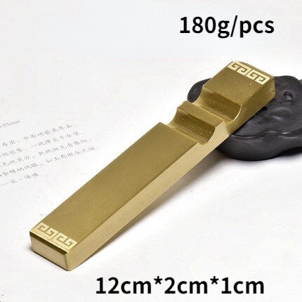 Multifunctionele Massief Messing Presse-papier Paperweights Chinese Kalligrafie Schilderen Paperweights Papre Drukken Ornamenten: A10