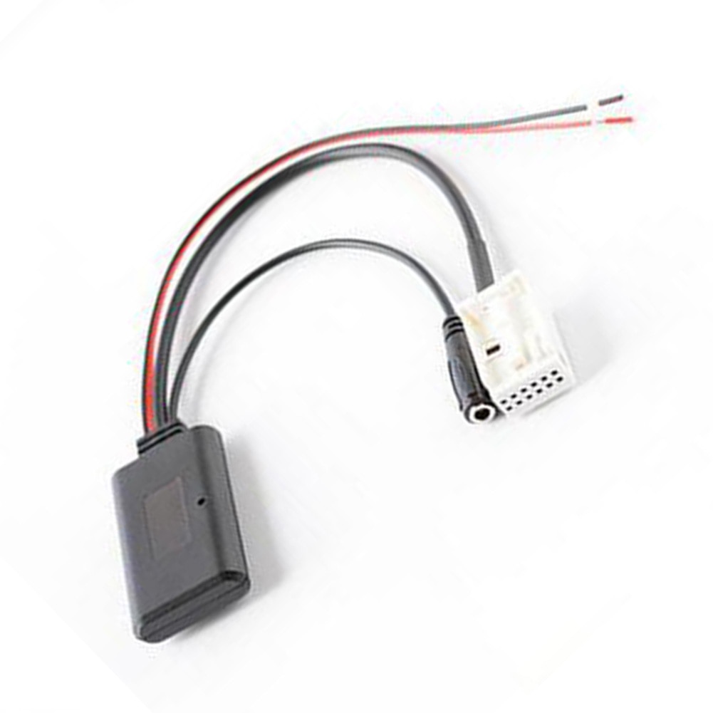 Bluetooth 5.0 Audio Adapter Cable with Microphone for BMW E60, E63, E64, E65, E66, E87-59.1 Inch AUX Cable - Car Sound System Upgrade, Bluetooth Streaming
