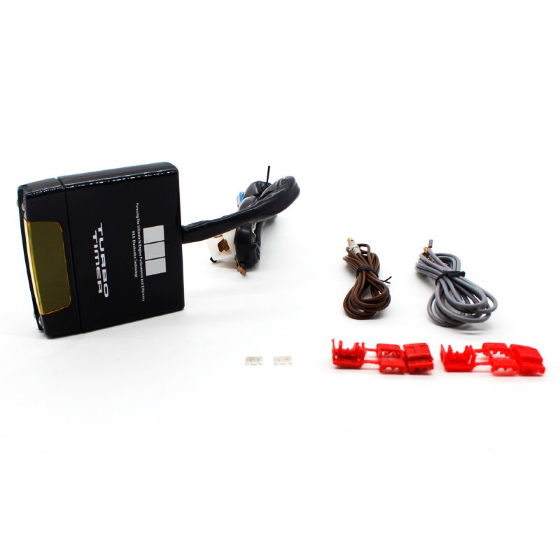 Universal 12V mini Box Style Car Turbo Timer Black Color Digital Display Turbo Timer