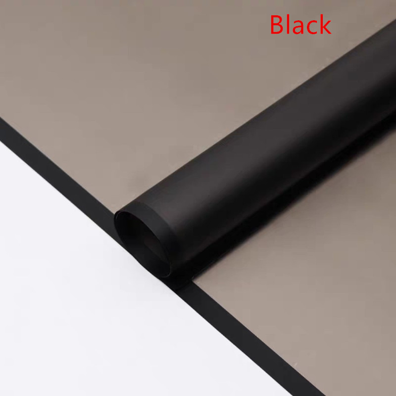 20 stks/pak Half Transparant Bloem Inpakpapier Koreaanse Stijl Slijprand Rose Verpakking Bloemist Boeket Inpakmateriaal