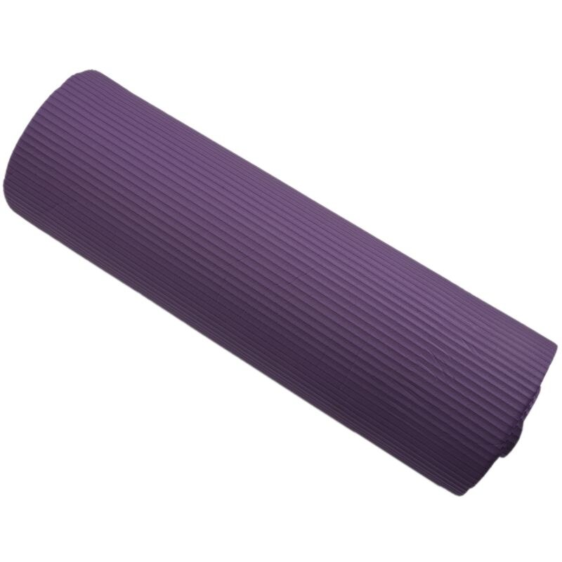 Yoga Mat 15mm Thick Exercise Fitness Physio Pilates Workout Mat Non Slip Colour:Purple