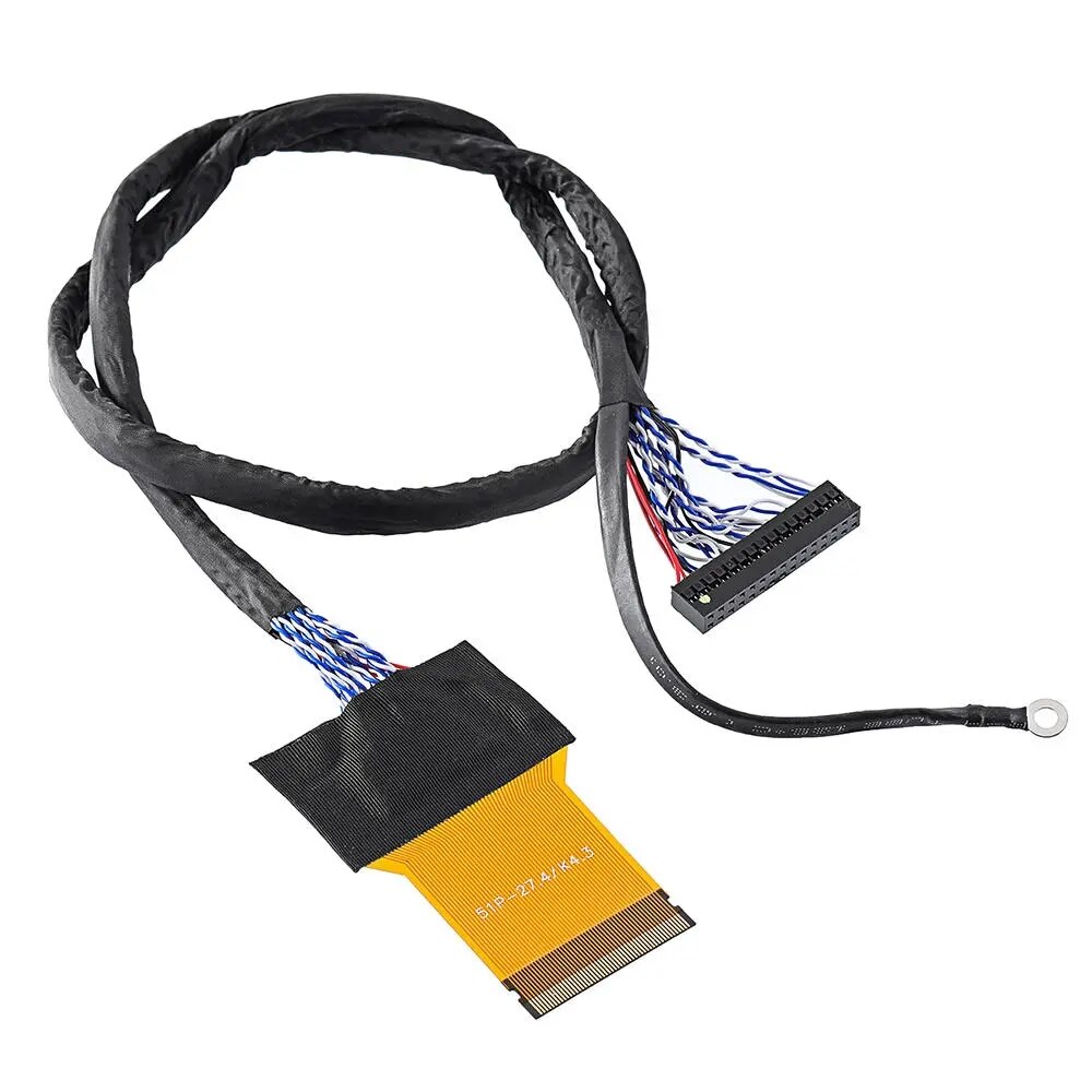 FFC FPC LVDS Kabel 2 ch 8-bisschen 51 Stifte 51Stift Dual 8 kabel flexibel flach kabel Für LED Tafel 550mm Universal- HD LCD LED 2 Modelle