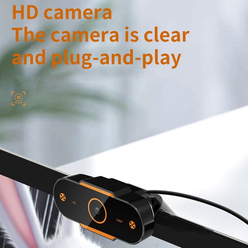 HD Webcam Computer Web Camera for Video Calling Gaming Recording Conferencing
