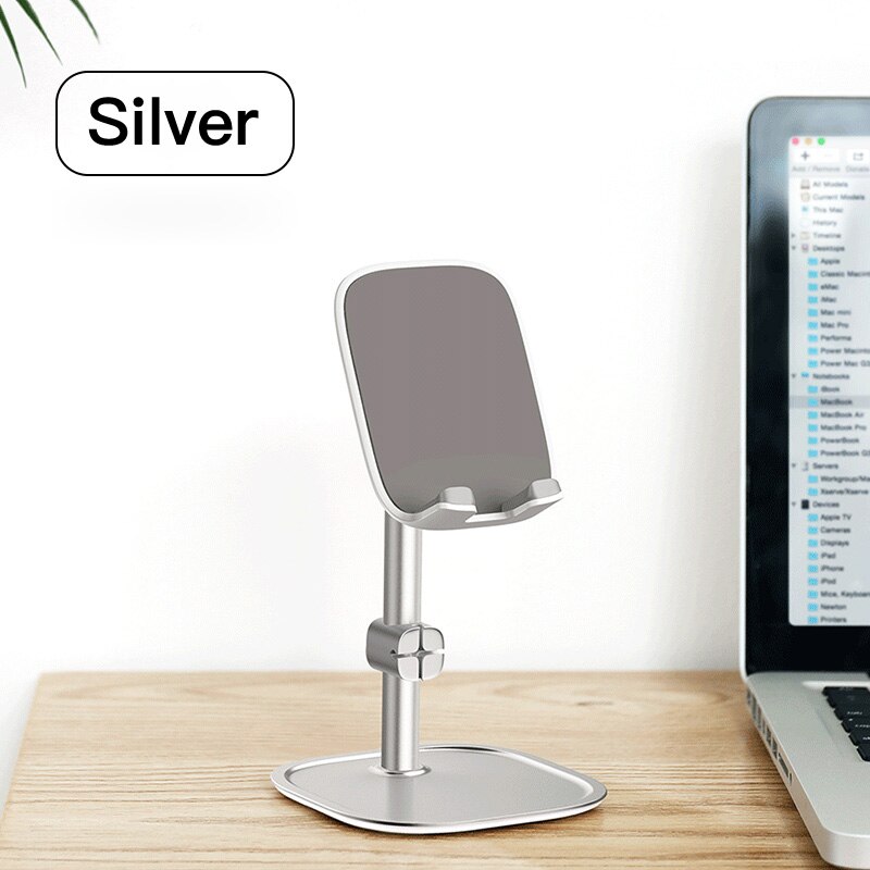 Baseus Telescopico Desktop Supporto Del Supporto Del Telefono Per Tablet Pad Del Desktop Tabella Del Supporto Del Supporto Del Basamento Per Il Telefono Cellulare Del Telefono Mobile Del Basamento Del Supporto Del: Silver Normal