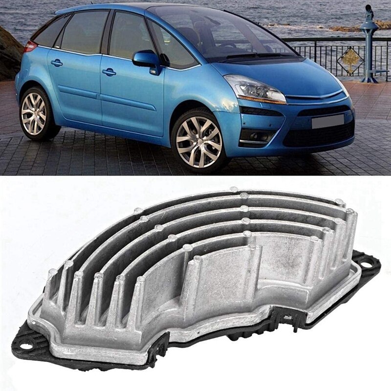 Résistance de moteur de ventilateur de chauffage, accessoire de résistance de moteur adapté pour Citroen C4 Grand Picasso 08-17 6441CE