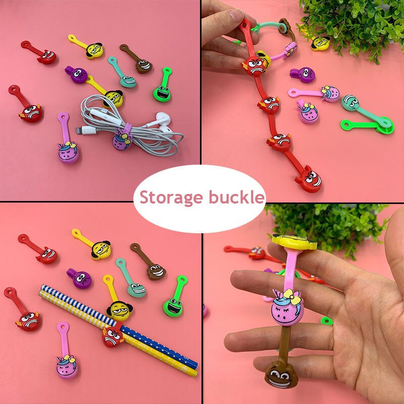 Skrepyshie Band Cartoon Skrepyshyi Van Magnit Zombyshy Voor Kinderen Interessante Diy Speelgoed Kabel Organizer Creatieve Goederen