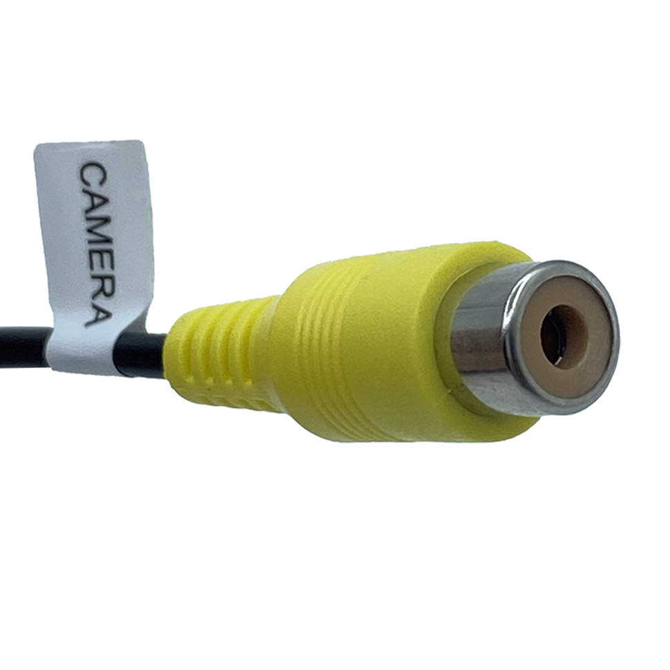 Cable de vídeo RCA de 10 pines para conectar cámara de marcha atrás con reproductor Multimedia de coche para cámara de visión trasera de coche Cable Universal