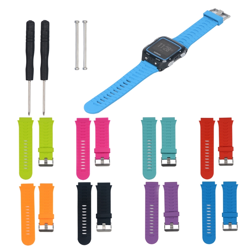 Colorful Silicone Wrist Strap Band for Garmin Forerunner 920XT Strap with Original Srews+Utility Knife Smart Watch Wristband