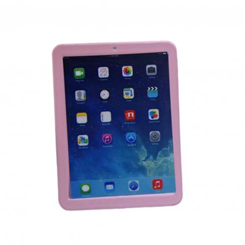 1/12 Dollhouse Simulation Mini Tablet Model Toy Accessory DIY Crafts Props Kids Educational Toys for Children: Pink