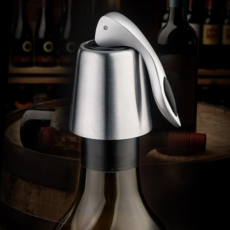Mode Wijn Stopper Vacuüm Plug Wijn Flessenstop Wijn Saver Caps Bar Keuken Gereedschap Wijnfles Stopper Accessoires