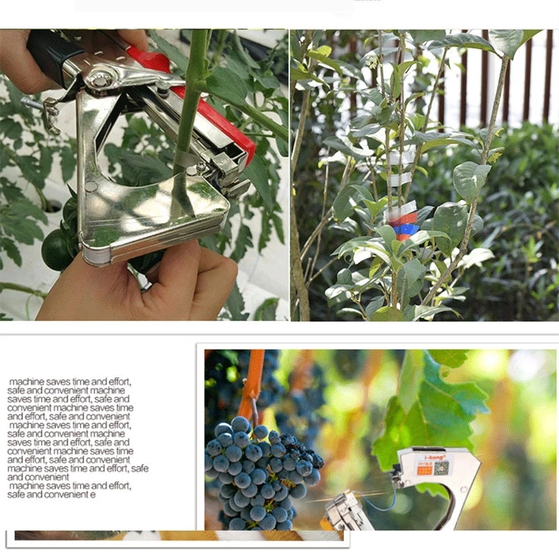 Gardening Tools Tapetool Tape PVC Plant Tie Tapetools Gardening Tape Banding Machine Vegetable Fruit Tree Taper