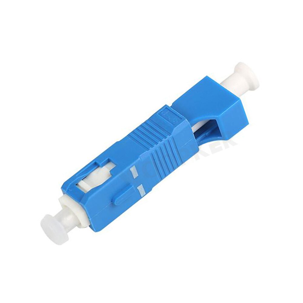 2Pcs/pack LC Female to SC Male Fiber Optic Adapter SC-LC Hybrid simplex Optical Adaptor