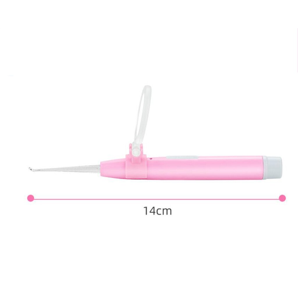 LED Ear Pick Curette Scoop Remover Nose Pick Cleaner Tools Set Ear Wax Removal Tools Visible Ear Spoons Ear Picker Light