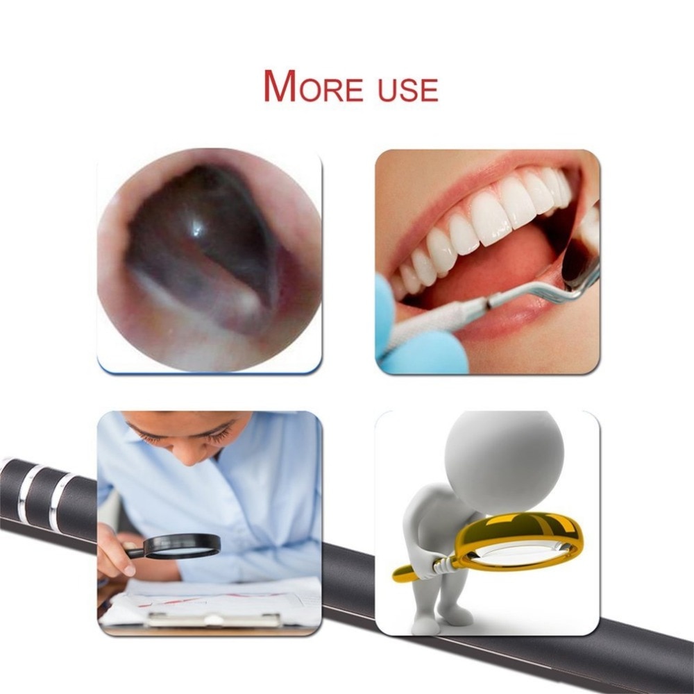 2-in-1 USB Oor Schoonmaken Endoscoop HD Visuele Oor Lepel Multifunctionele Earpick Met Mini Camera Oor Gezondheidszorg Schoonmaken Tool