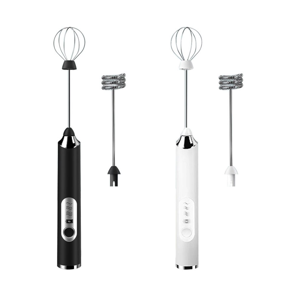 Agitador eléctrico de mano para cocina, Espumador de leche, cabezal agitador, mezclador, agitador de café, herramienta, novedad, 1 ud.