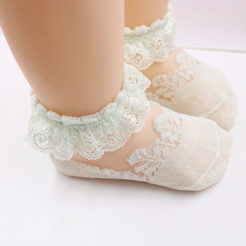Sommer baby sokker blonder blomst nyfødte baby baby pige sokker prinsesse bomuld sokker piger recien nacido meia infantil